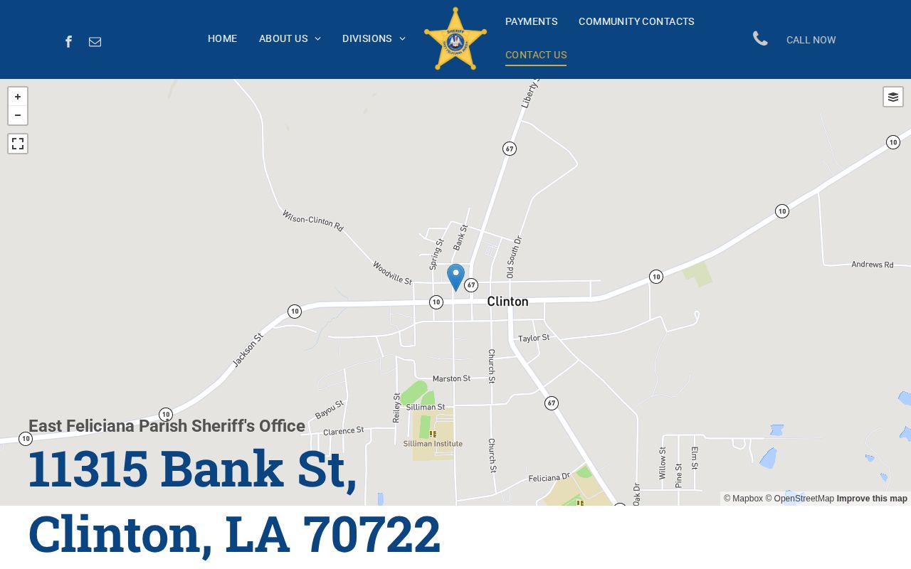 East Feliciana Parish release record request instructions